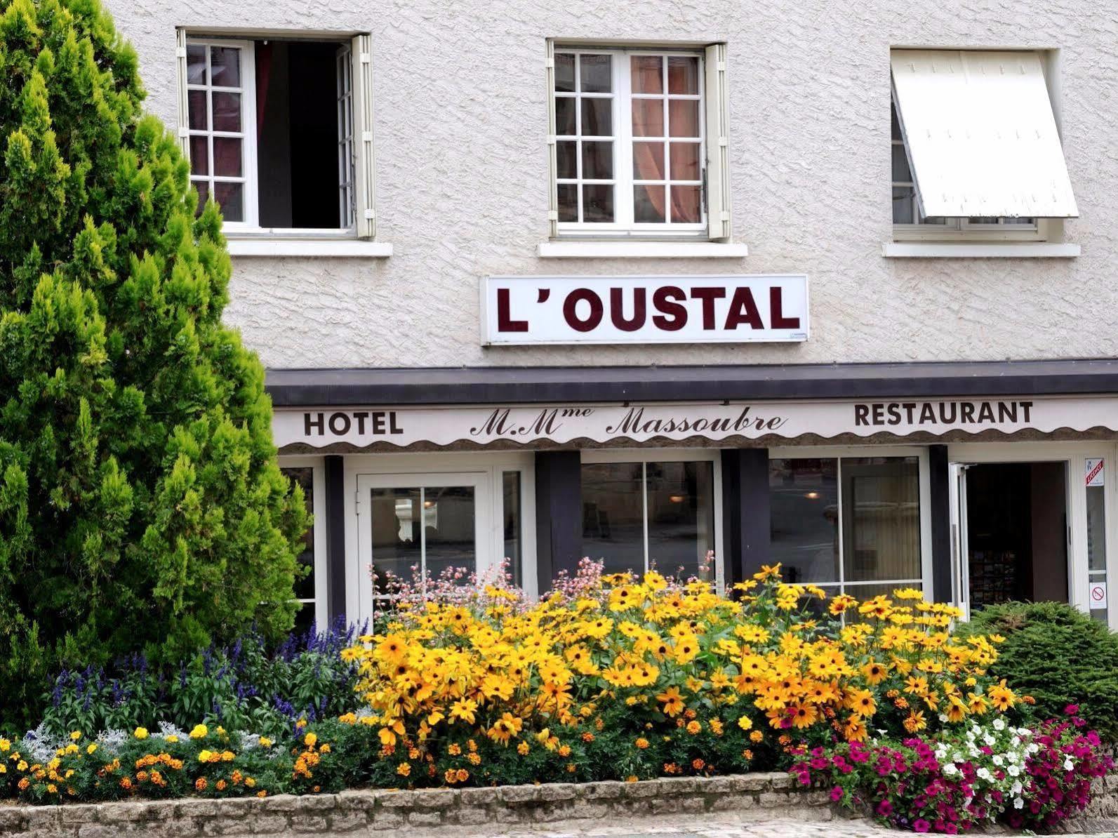 Logis Hotel Restaurant L'Oustal Naves  ภายนอก รูปภาพ